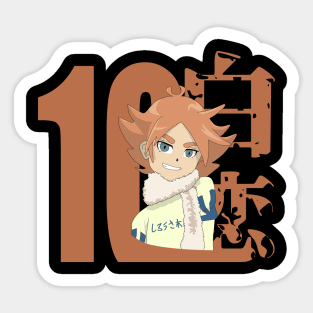 #10 SHIROU ATSUYA Sticker